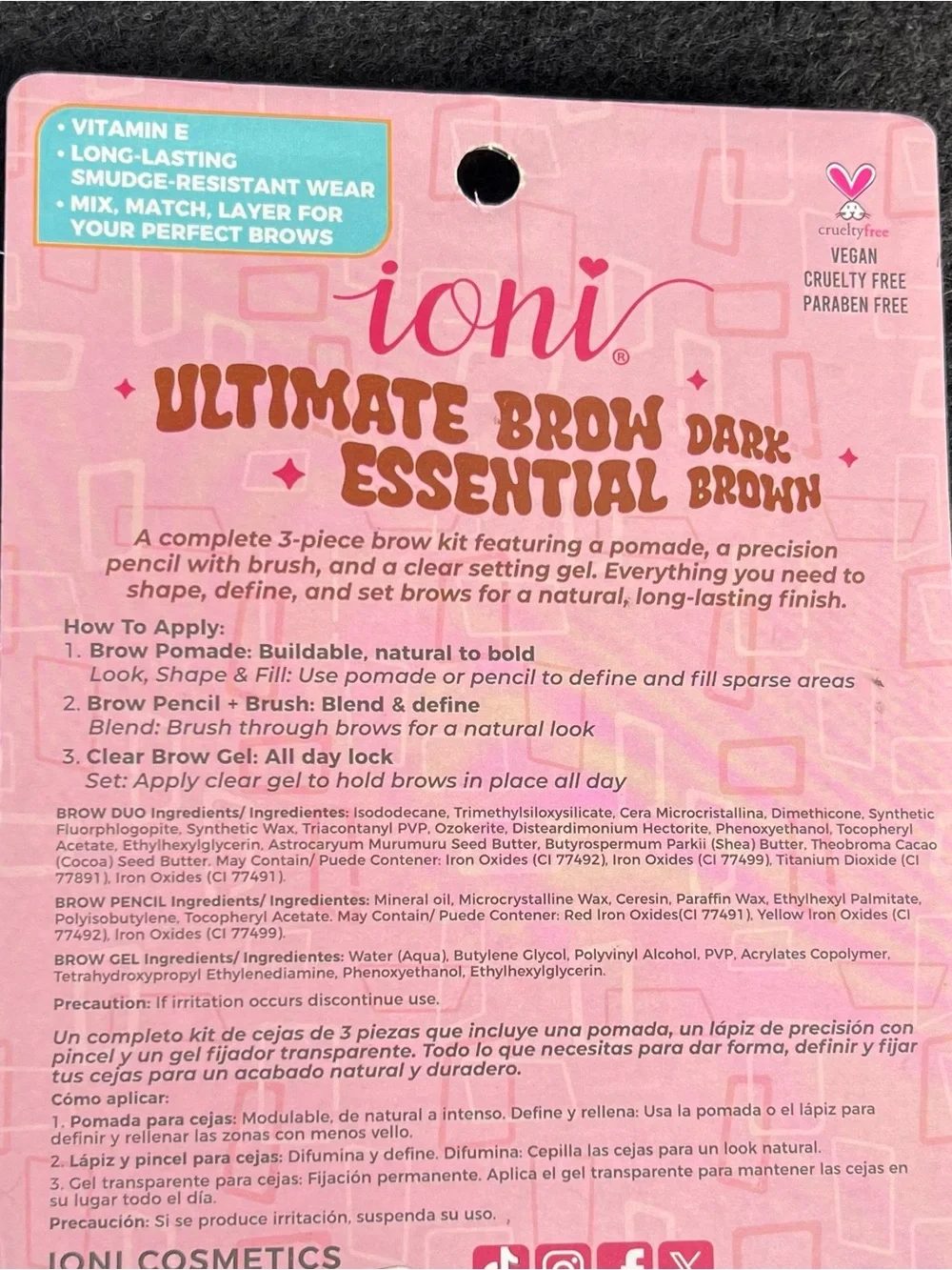 IONI ultimate brow